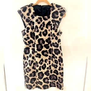 Tibi Metallic Cocktail Dress, Size 6